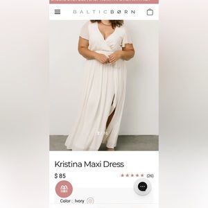 *new with tags* Baltic born Kristina Maxi dress